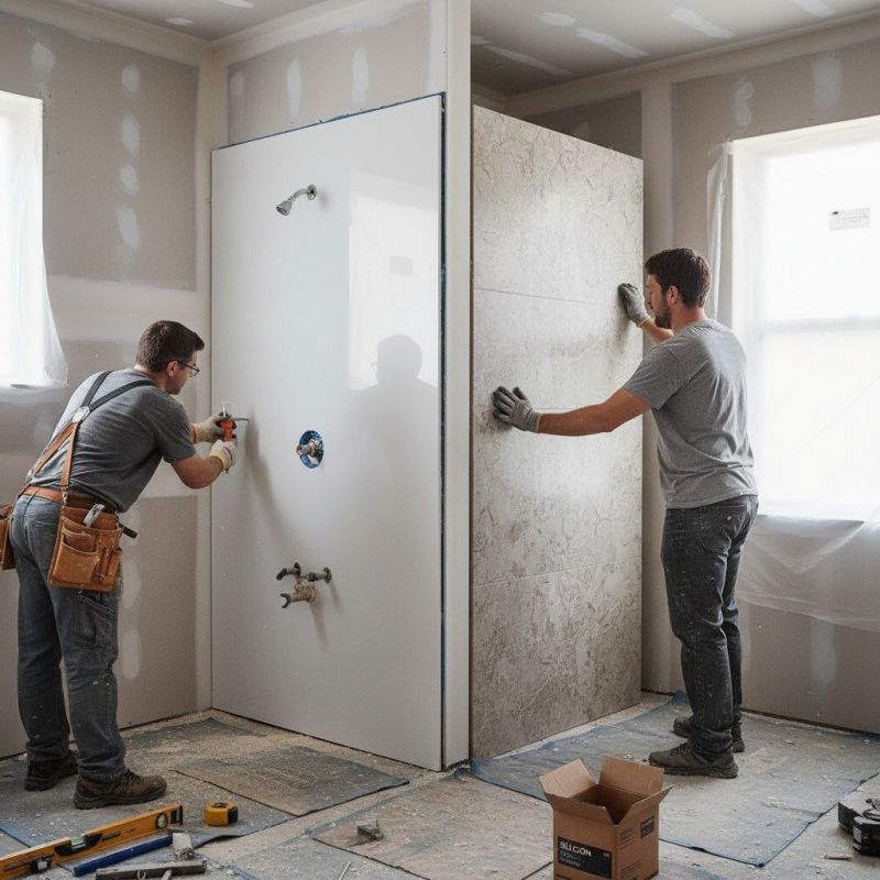 Shower Enlargement detail