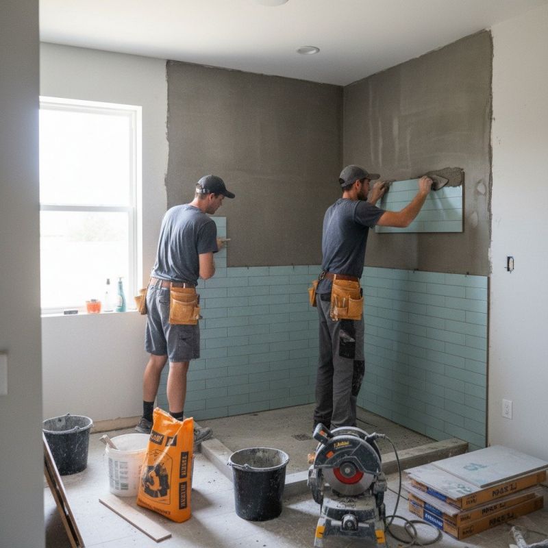 Shower Renovation detail